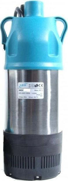 Εικόνα της LKS-1102SE Υποβρύχια Αυτόματη Ηλεκτρονική Αντλία Πηγαδιών - Δεξαμενών 1.5HP INOX - LEO
